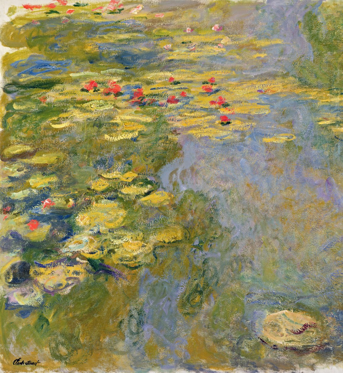 作者: クロード・モネ (Claude Monet)作品名: 「睡蓮の池」 睡蓮の池、1917-19年 | クロード・モネ